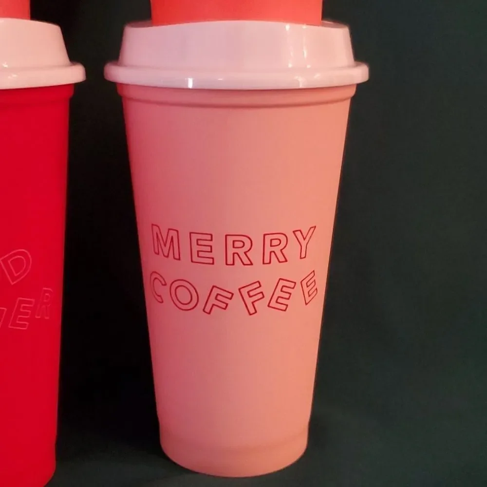 Starbucks Reusable Hot Cups Holiday 16 oz NWT